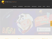 Tablet Screenshot of digitalmaniastudio.com